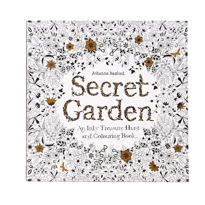 秘密花園英文版[送24色彩鉛] 出清，全球銷量100萬本！